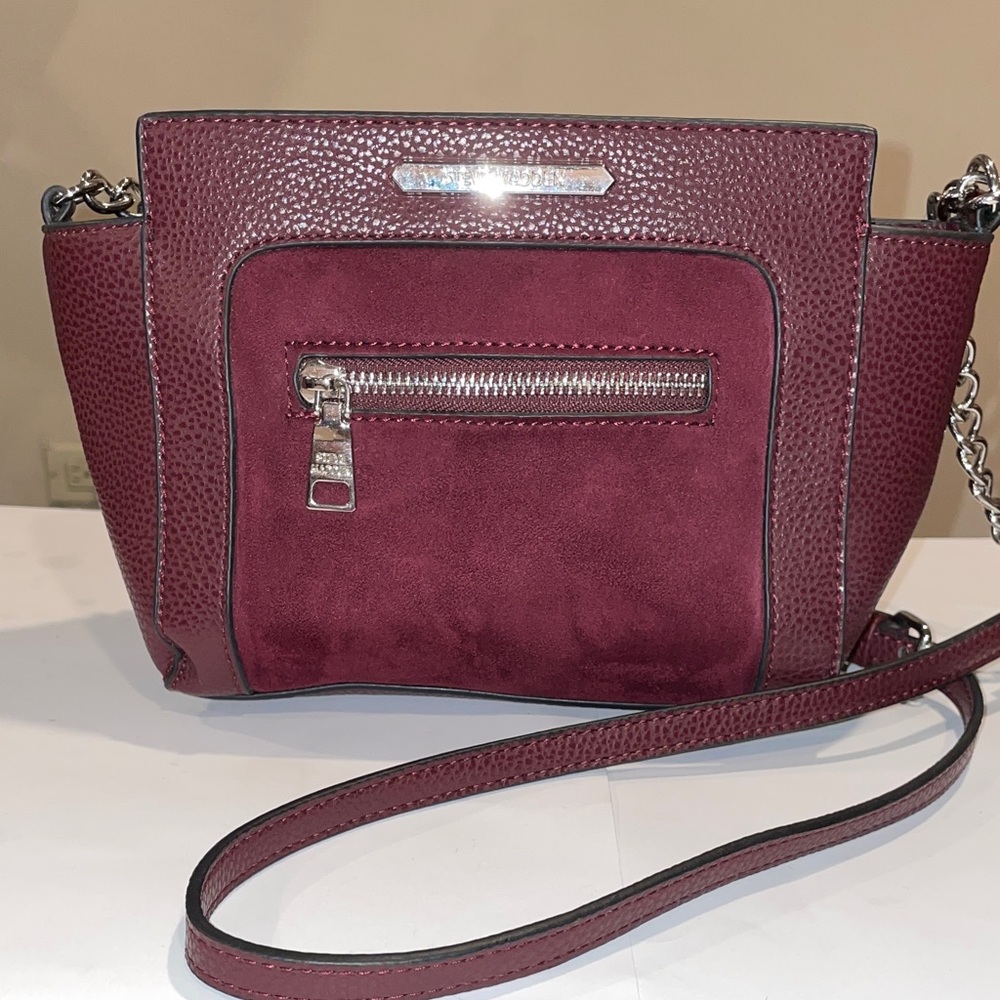 Steve Madden Burgundy Crossbody Bag